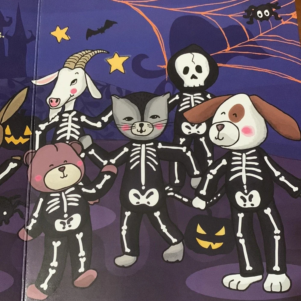 Children’s Halloween 🎃 Book- SILLY - Favorite Childhood Tune- Dem Bones